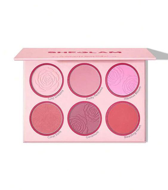 پالت رژگونه شیگلم ۶ رنگ Sheglam Blush Palette