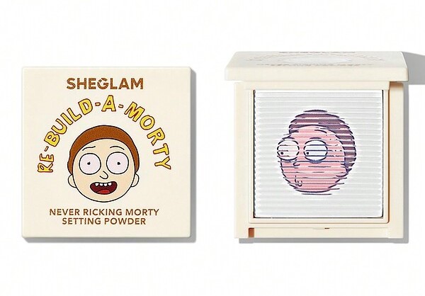 پودر فیکس و بیک کالکشن ریک اند مورتی شیگلم Setting Powder Rick and Morty X SHEGLAM