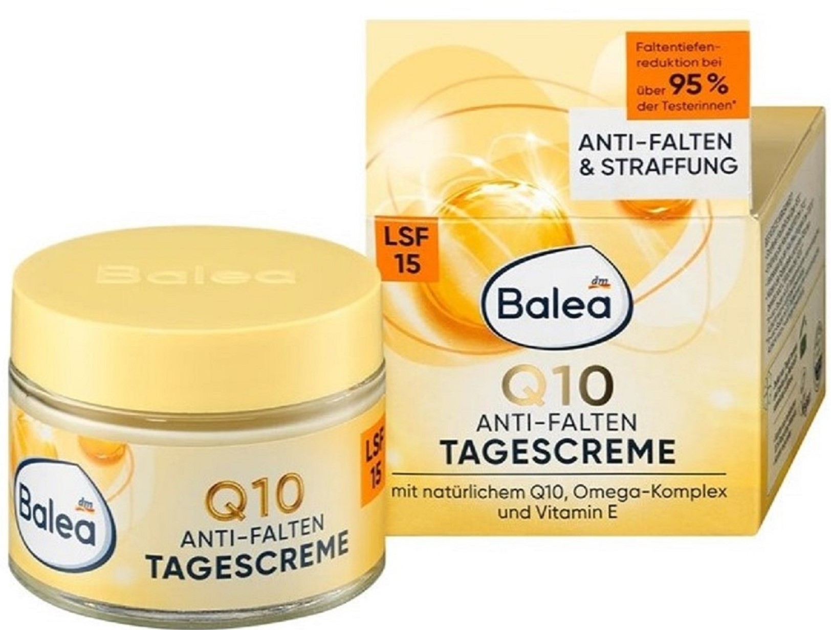 کرم ضد چروک مخصوص روز حاوی ضدآفتاب Balea Q10 TAGESCREME LSF15