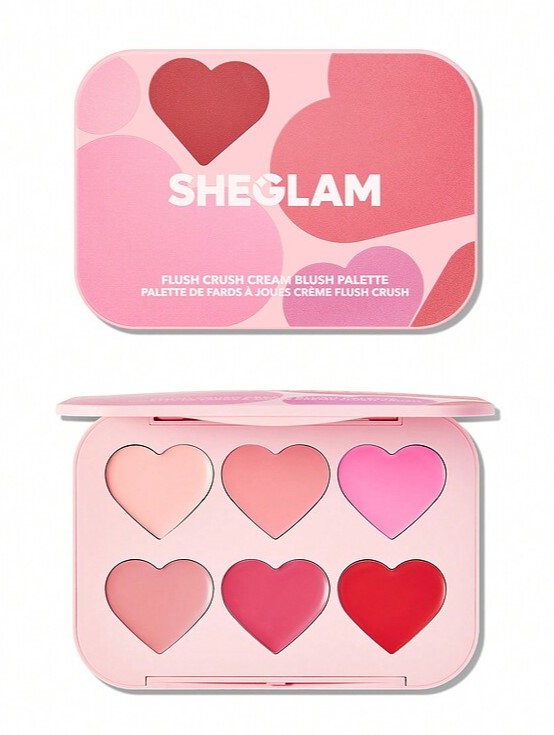 پلت رژگونه قلبی شیگلم Shigelam heart blush palette